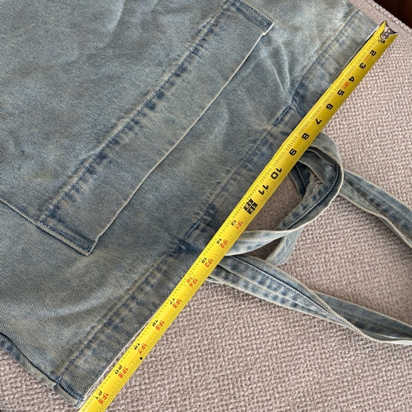BAGGU giant denim tote NWT - Picture 4 of 11